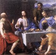 CERUTI, Giacomo The Supper at Emmaus khk Sweden oil painting reproduction